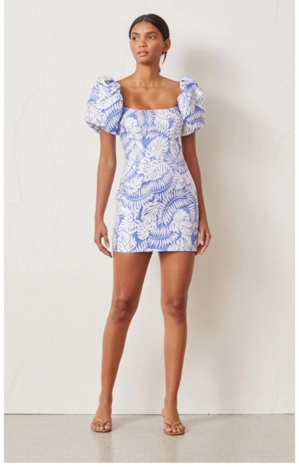 Bec & Bridge Banana Leaf Dress Print Size 8 - Image 1
