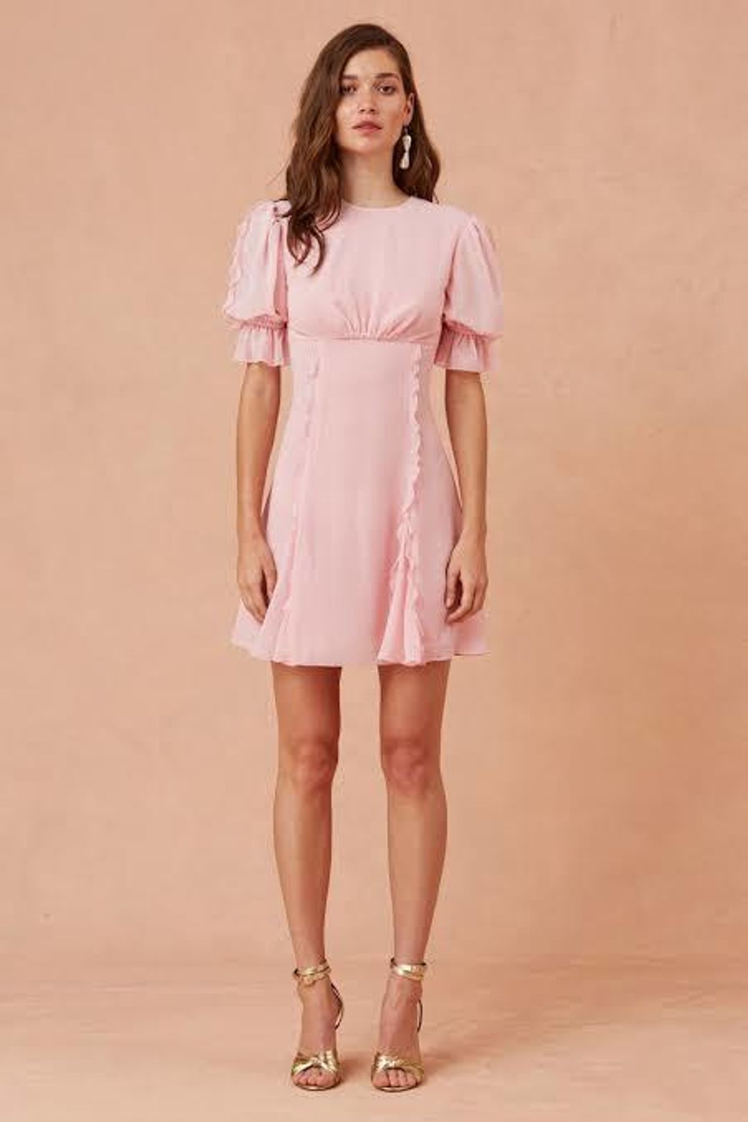 Keepsake Beloved Mini Dress Pink Size 8 for rent on The Volte - main image