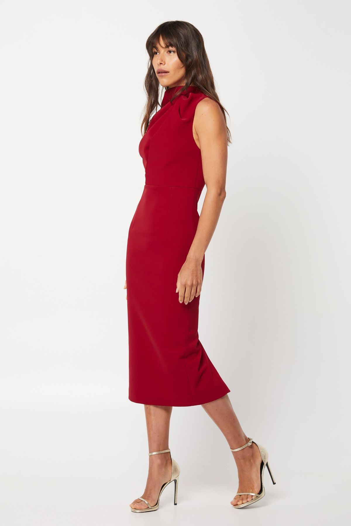 Mossman The Edge of Glory Dress Red Size 12 - Image 4
