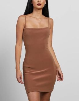 Bec & Bridge Maddison Mini Dress Brown Size 8 for rent on The Volte - image 2