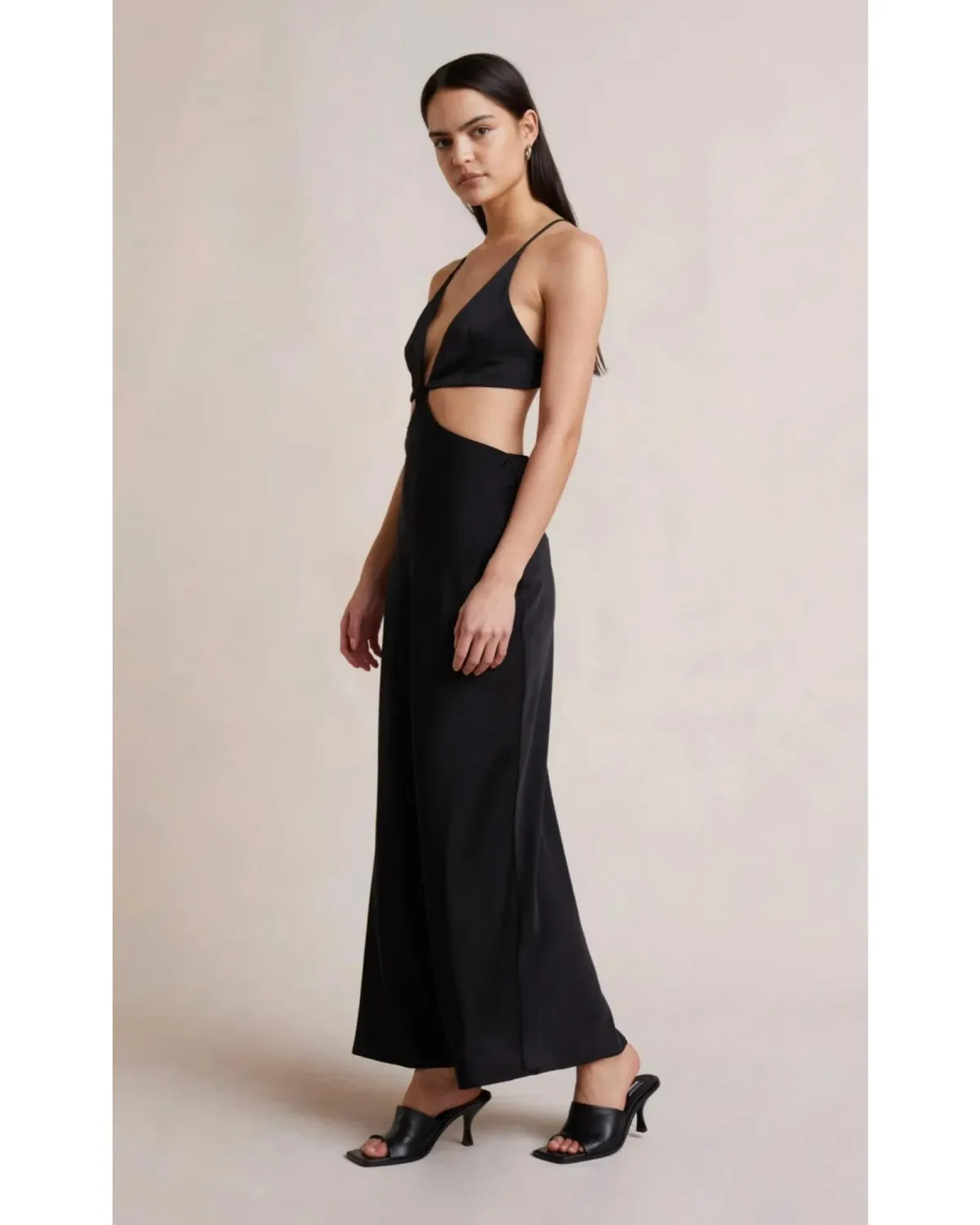 Bec & Bridge Ciao Bella Maxi Dress Black Size AU 8 - Image 2