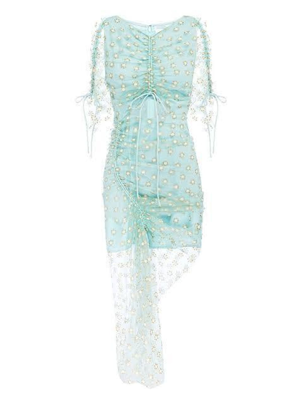 Alice McCall Peppermint Stardust Midi Dress Blue Size 8 - Image 4