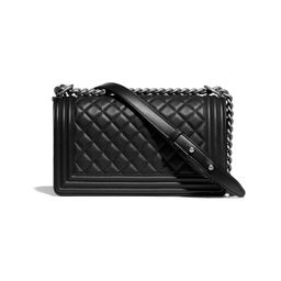 Chanel Boy Handbag Black for rent on The Volte - image 3