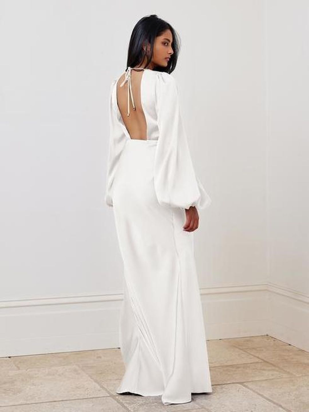 Lexi India Dress Oyster Size 8 for rent on The Volte - main image