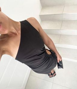 Natalie Rolt Frida Dress Black Size 6 for rent on The Volte - image 2