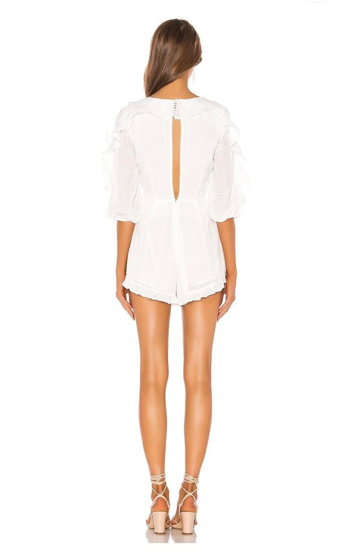 Majorelle Enzo Romper Playsuit White Size 6 - Image 3