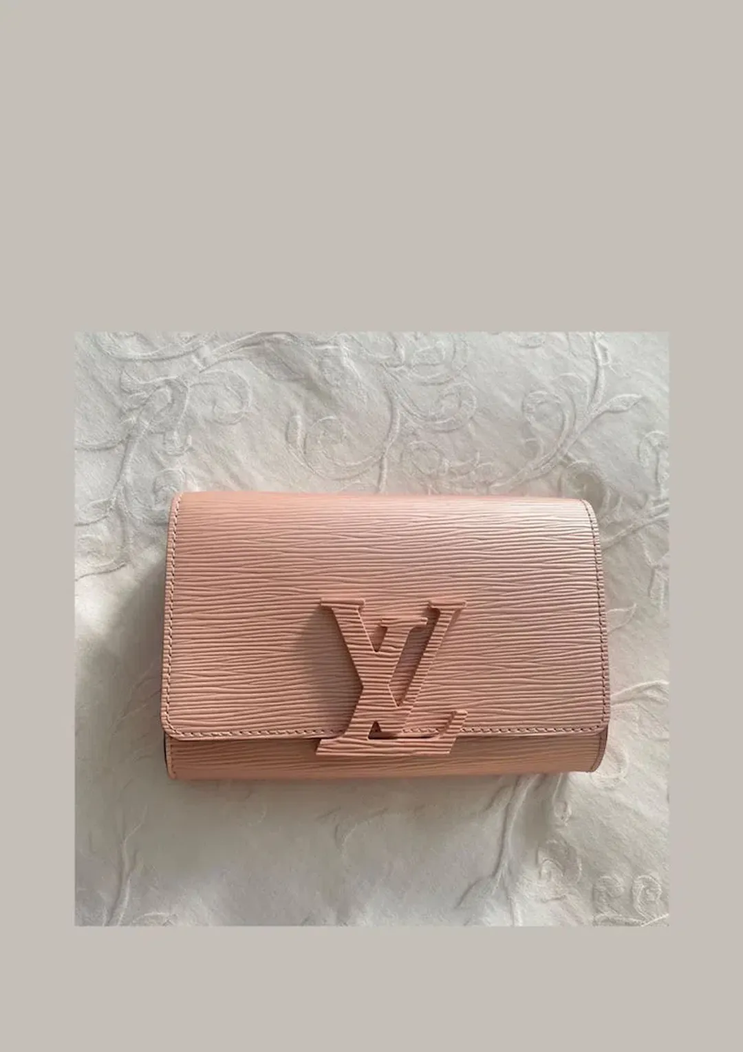 Louis Vuitton Louise Epi Leather Handbag Pink for rent on The Volte - main image