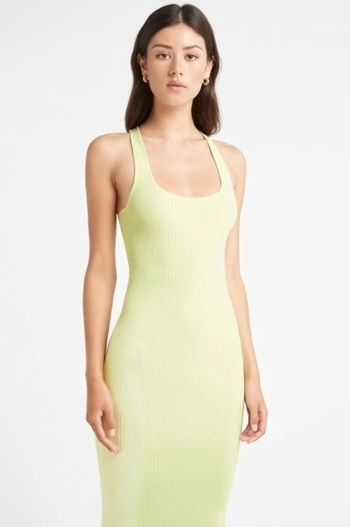 Kookai Lola Luna Cut Out Dress Green Size 10 - Image 4