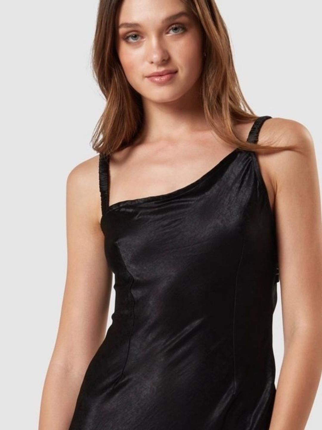 Charlie Holiday Slip Dress Black Size 8 for rent on The Volte - main image