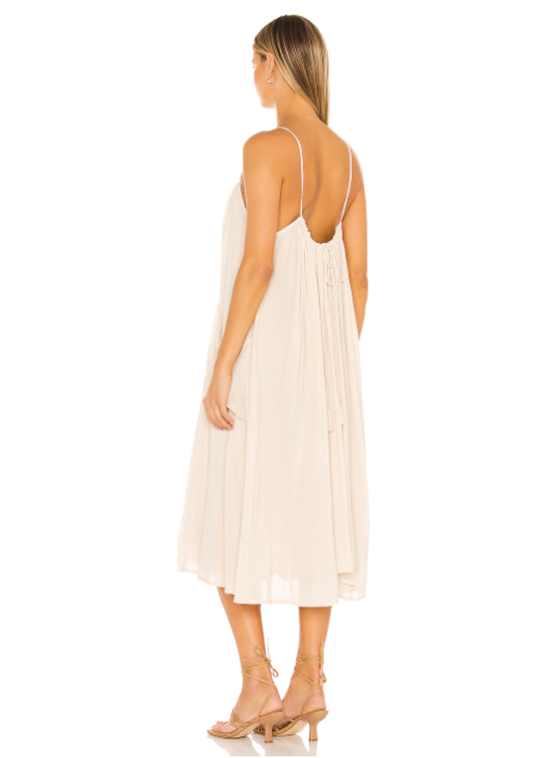 Spell Harmony Strappy Dress Cream Size 8 for rent on The Volte - main image
