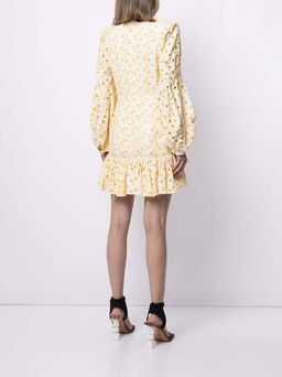 Acler Walker Mini Dress Print Size 12 for rent on The Volte - image 2