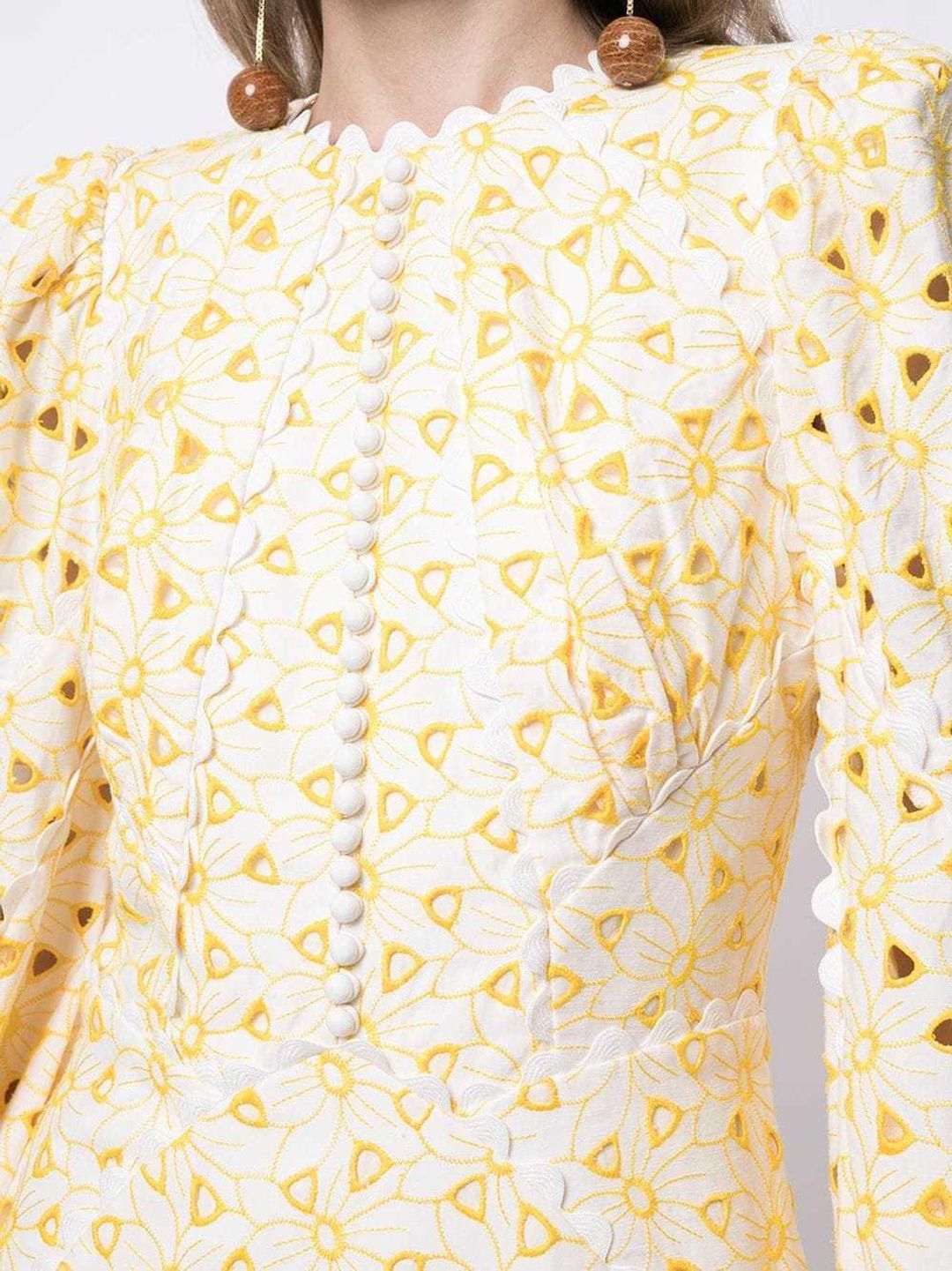 Acler Walker Mini Dress Print Size 12 for rent on The Volte - main image