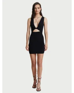 Bec & Bridge Sorbet Reversible Mini Dress Black Size AU 6 for rent on The Volte - image 1