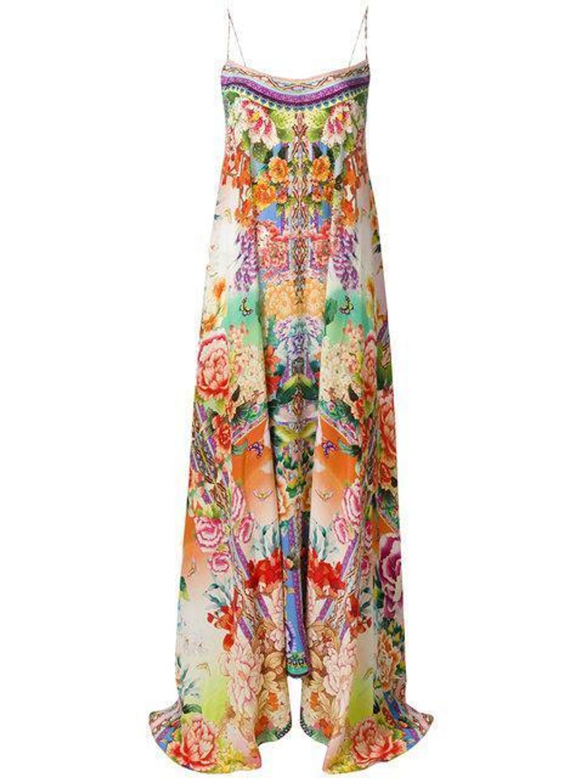 Camilla Flower Hour Full Hem Long Dress Print Size 8 - Image 3