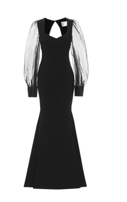 Rebecca Valance Barbie Gown Black Size 10 for rent on The Volte - image 1