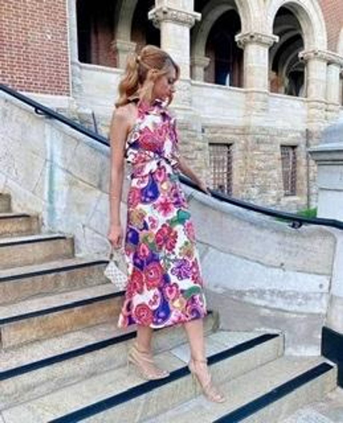 Zimmermann THE LOVESTRUCK TIE BACK MIDI - Image 2