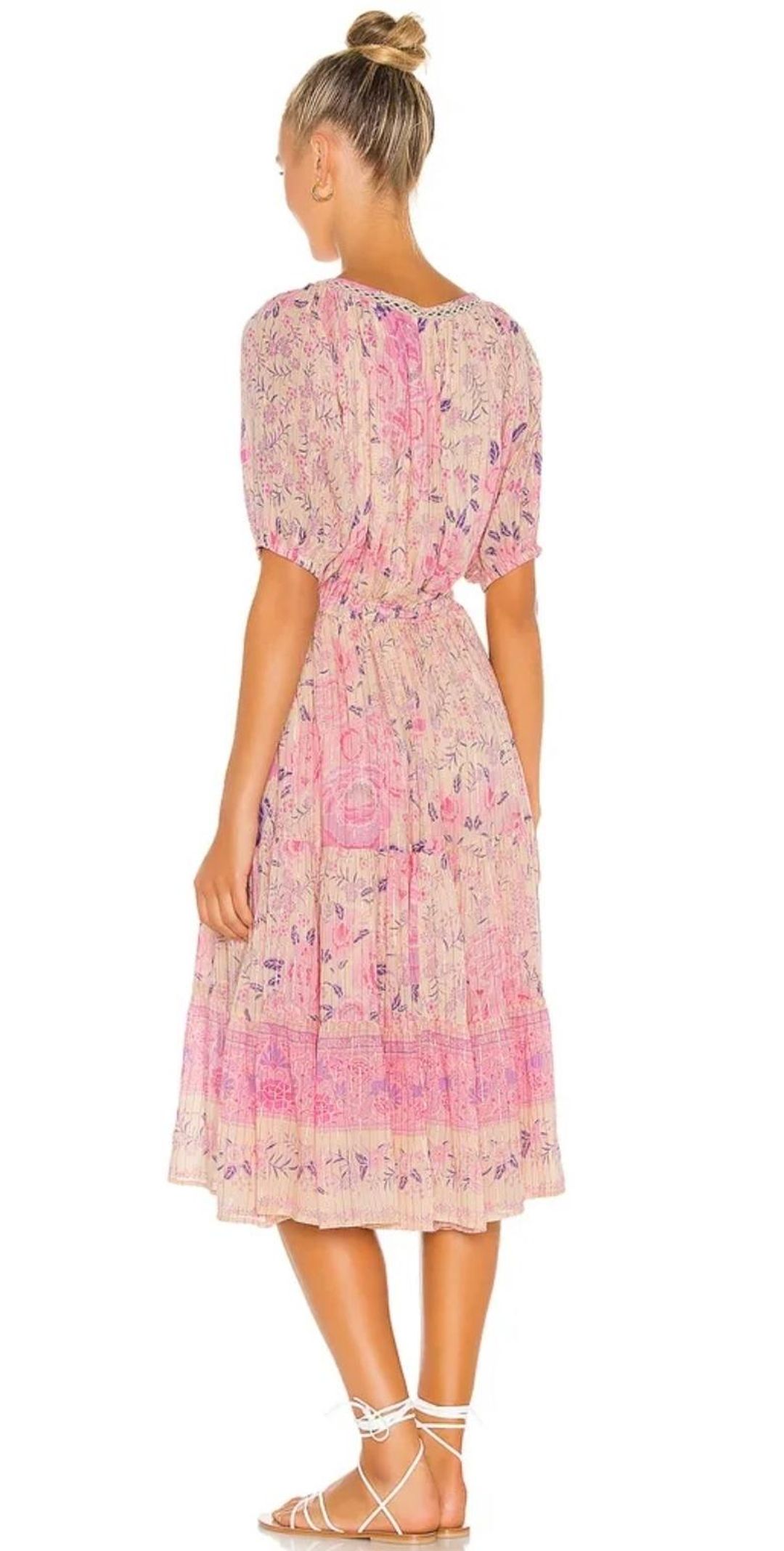 Spell & The Gypsy Mystic Midi Dress Floral Size 6 for rent on The Volte - main image