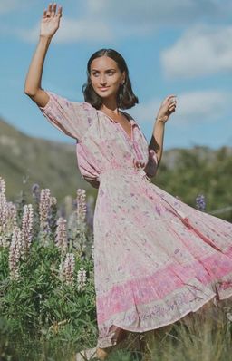 Spell & The Gypsy Mystic Midi Dress Floral Size 6 for rent on The Volte - image 5