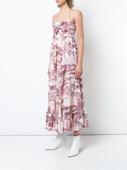 Zimmermann Linen Kali Hawaiian Dress Print Size 8 for rent on The Volte - image 2