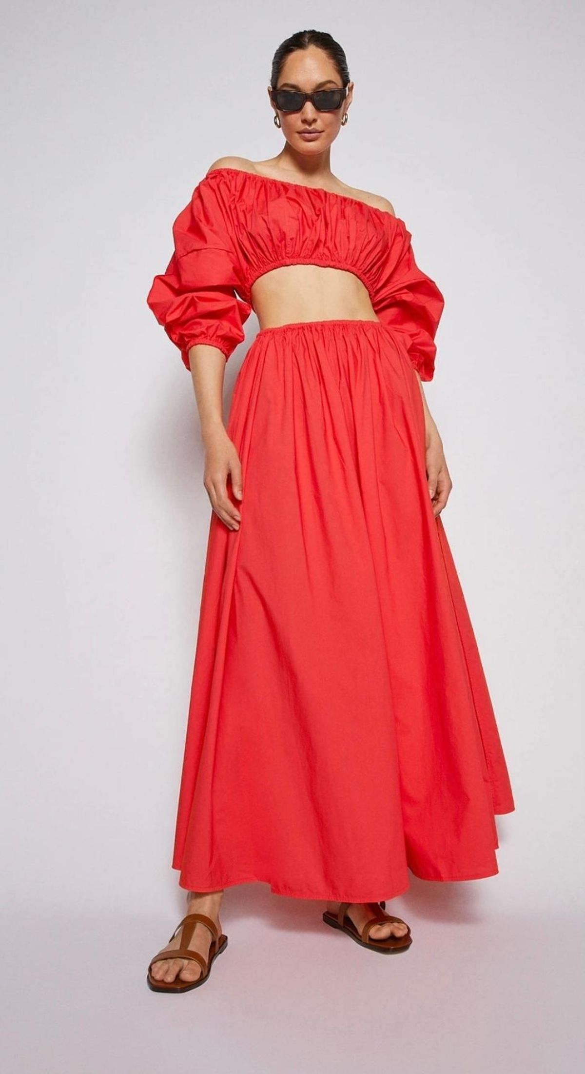 Scanlan and Theodore Parachute Cotton Gather Dress Size 8 - Image 1