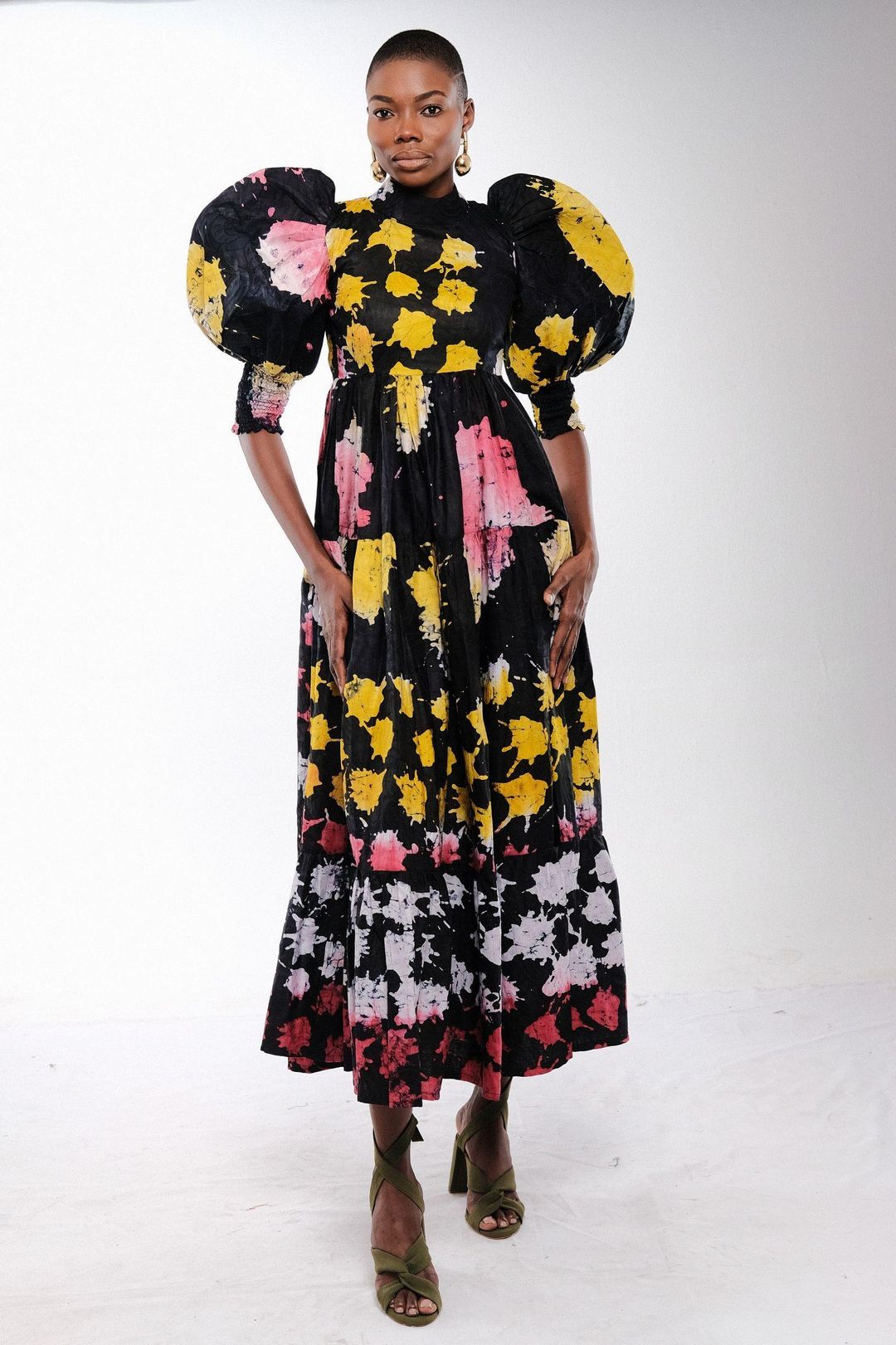 Busayo Bayo Dress Print Size 10 for rent on The Volte - main image