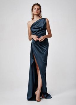 Lexi Samira Dress Blue Size 6 for rent on The Volte - image 1