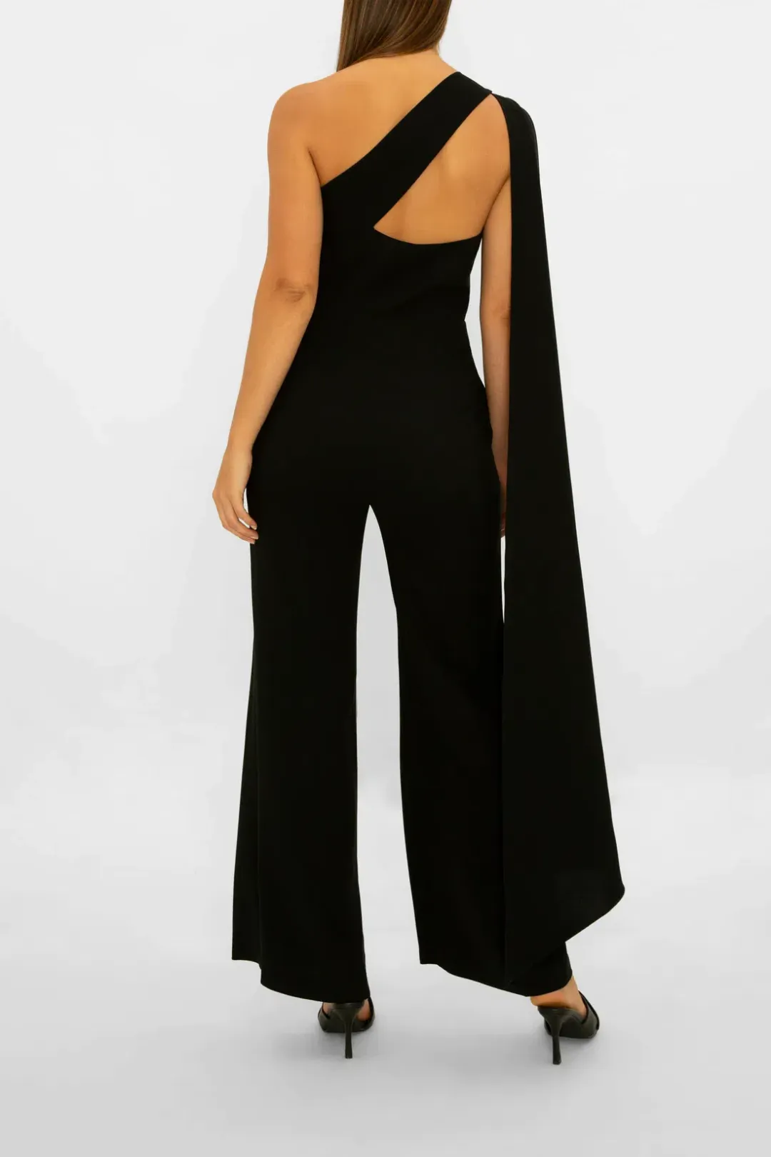 Carla Zampatti Homage To Carla Jumpsuit Black Size 10 for rent on The Volte - main image