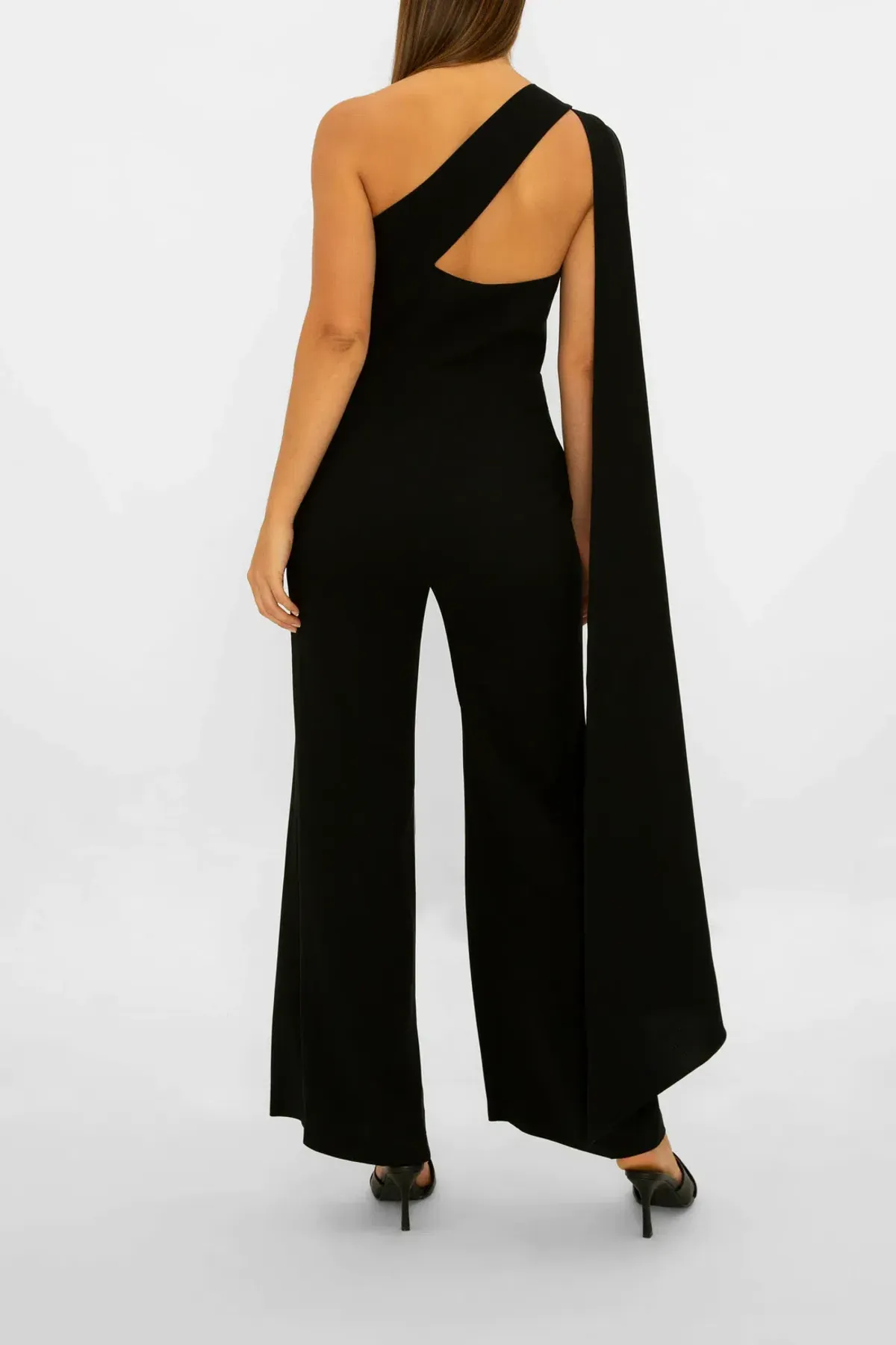 Carla Zampatti Homage To Carla Jumpsuit Black Size 10 - Image 2