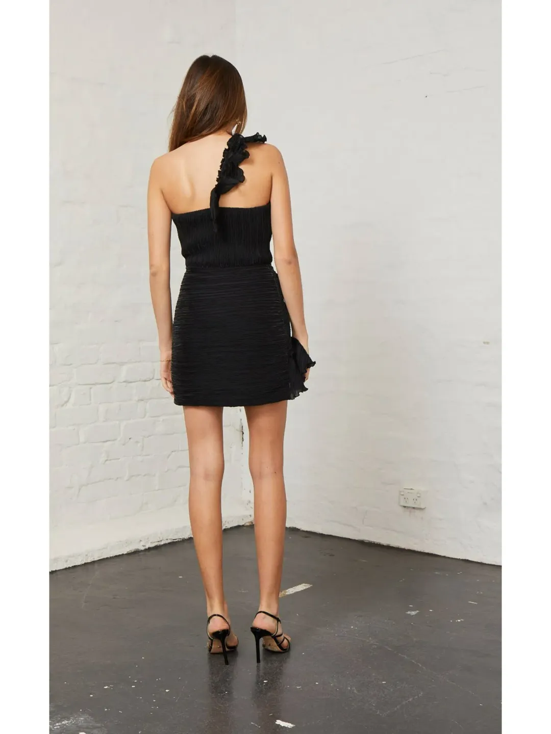 Bec & Bridge Loco Motion Mini Dress Black Size AU 6 for rent on The Volte - main image