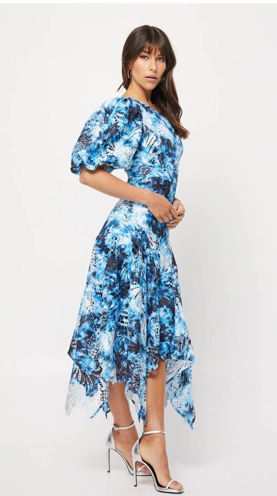 Mossman The High Rise Maxi Dress Print Size 10 for rent on The Volte - main image