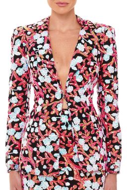 Eliya The Label Rosetta Blazer Print Size 12 for rent on The Volte - image 4
