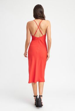 Red kookai slip dress for rent on The Volte - image 2