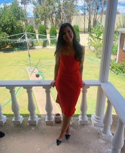 Red kookai slip dress for rent on The Volte - image 1