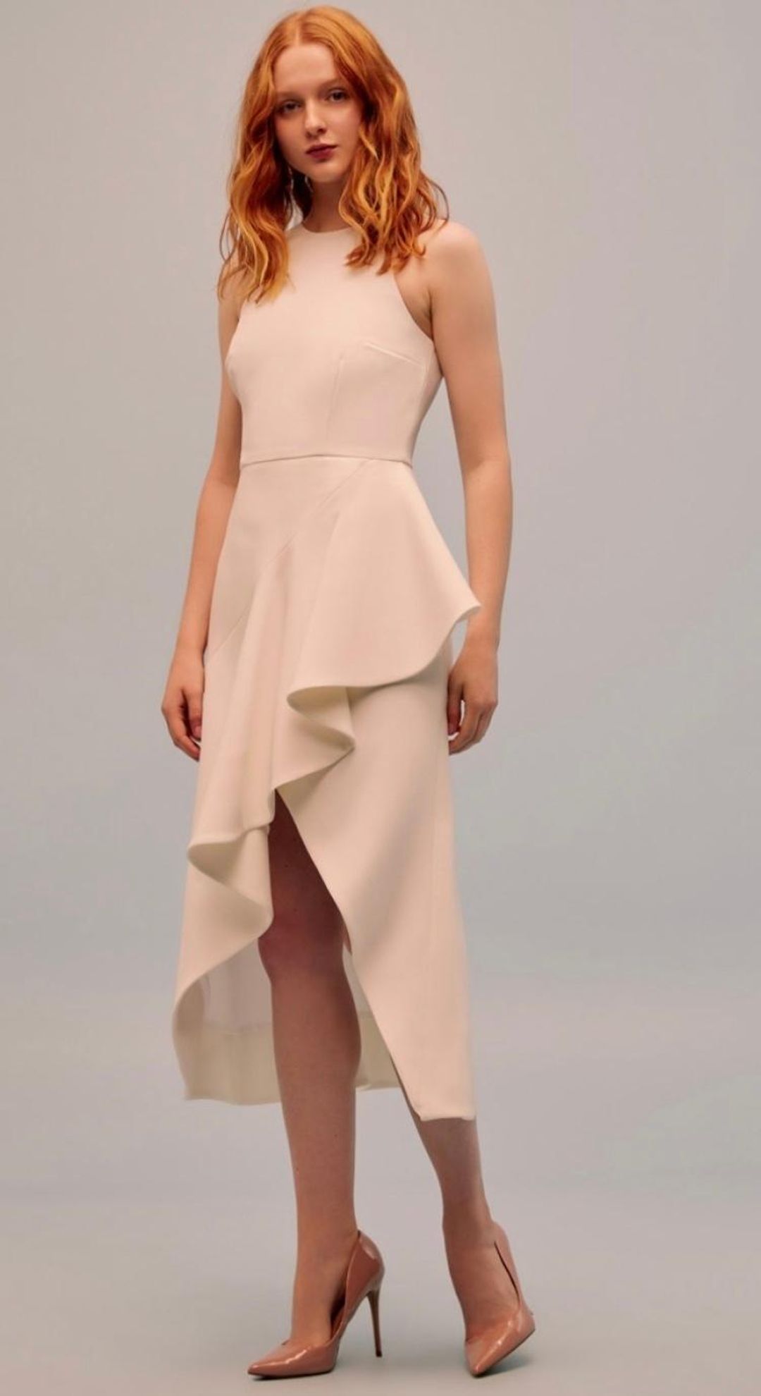Intrigue Midi Dress for rent on The Volte - main image