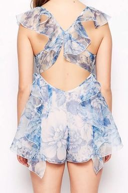 Alice McCall Sherbert Bomb Playsuit Floral Size 6 for rent on The Volte - image 3