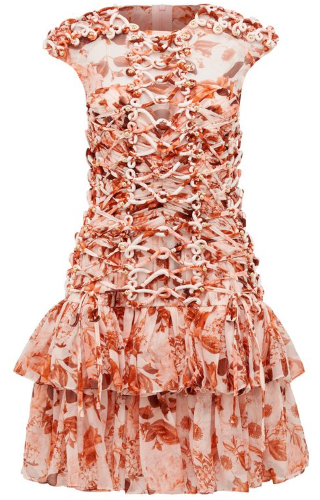 Thurley March Dress Eden Floral Red Size 6 for rent on The Volte - main image