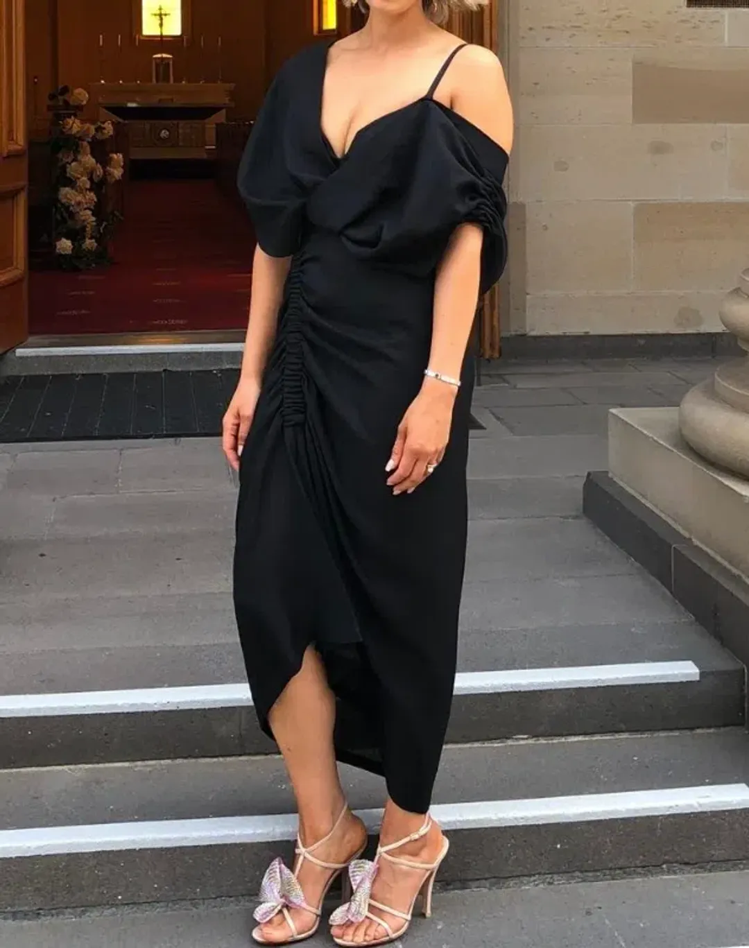 Acler Black Dress Size 8 for rent on The Volte - main image