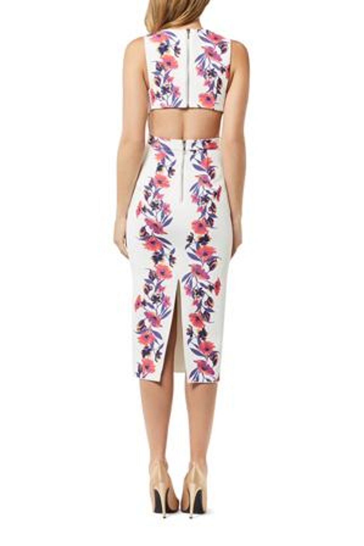 YEOJIN BAE Adele Double Crepe Floral Dress - Image 2