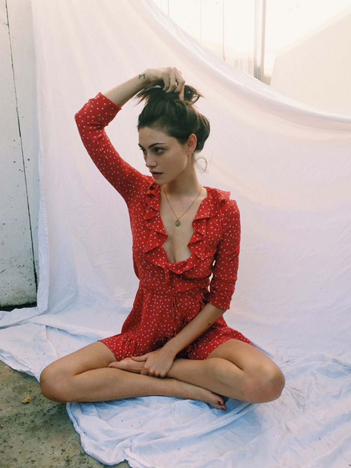 Realisation Par The Alexandra Dress Red Star Size 6 - Image 5