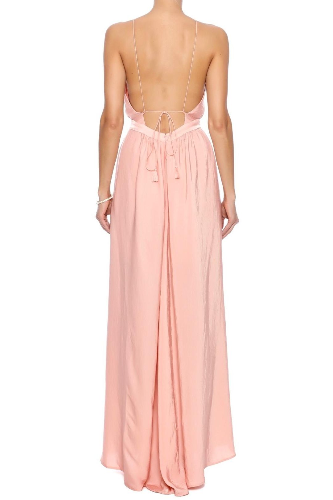 The Jetset Diaries - Lotus Maxi - Blush for rent on The Volte - main image