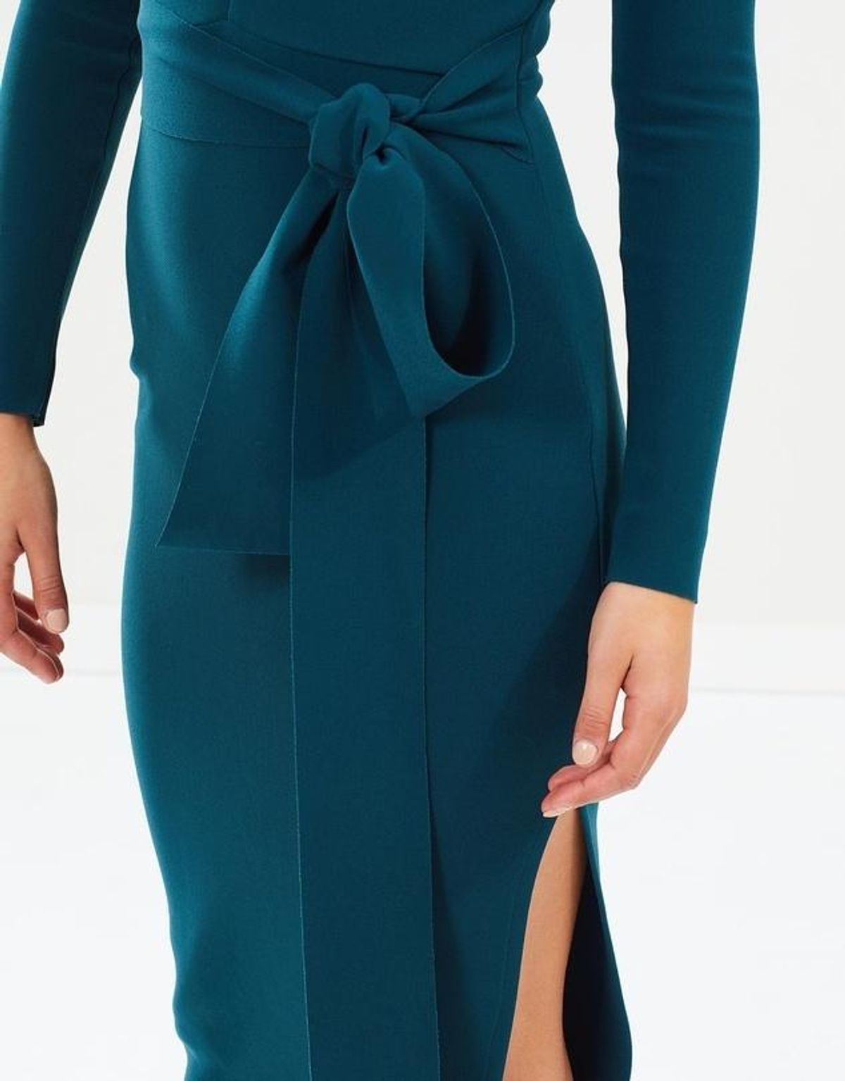 Bec and Bridge L/S Tasha Midi Dress - Emerald Green - Image 2