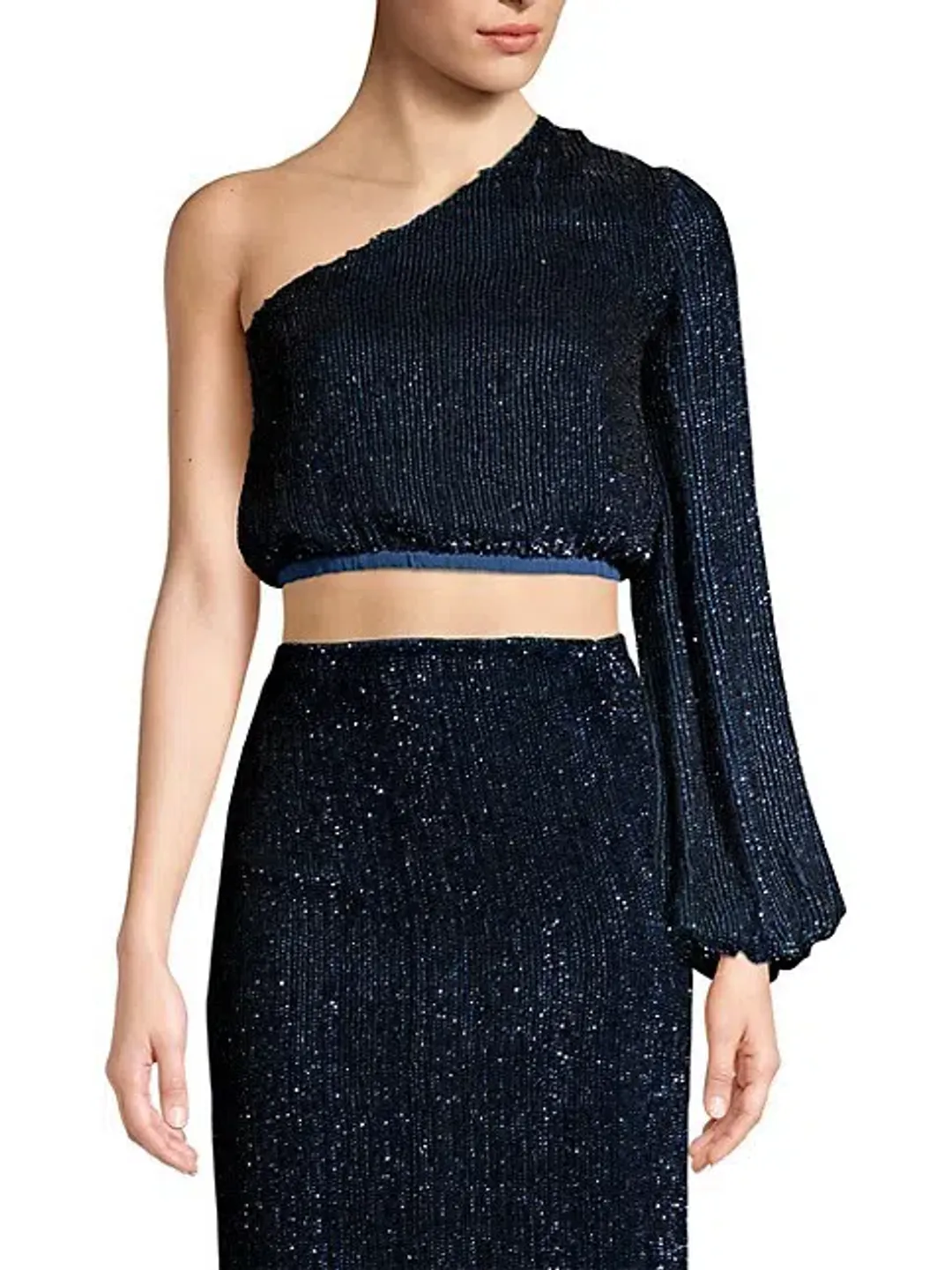Retrofete Kathleen Top Navy Size 10 for rent on The Volte - main image