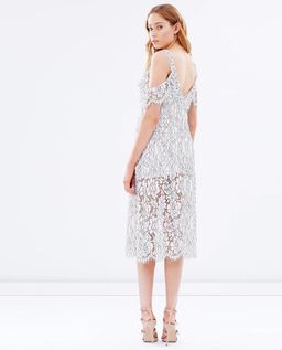 Keepsake the Label Heartbreaker Lace Dress White Size 12 for rent on The Volte - image 3