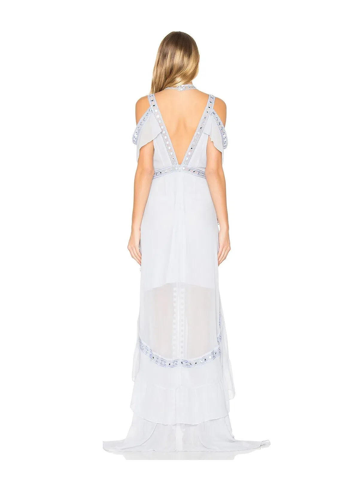 Thurley Atlantis Rises Dress Blue Size 6 - Image 3