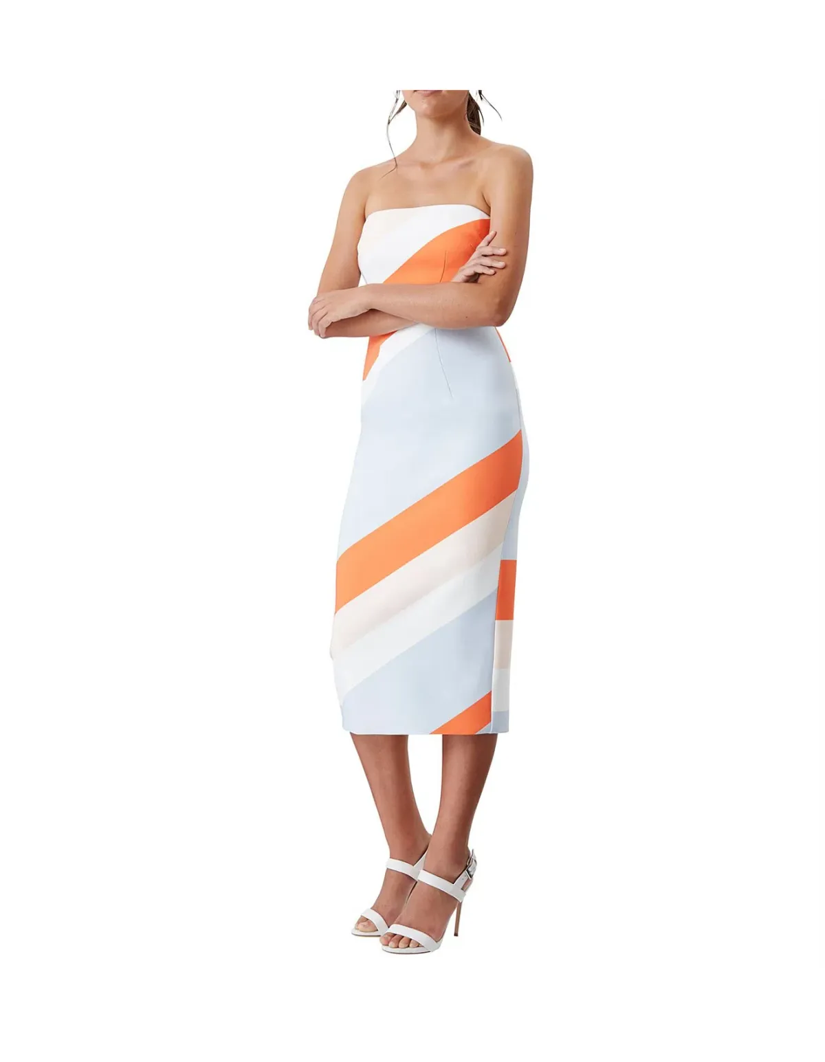 By Johnny Perspective Dress Multi Size 12 - Image 1