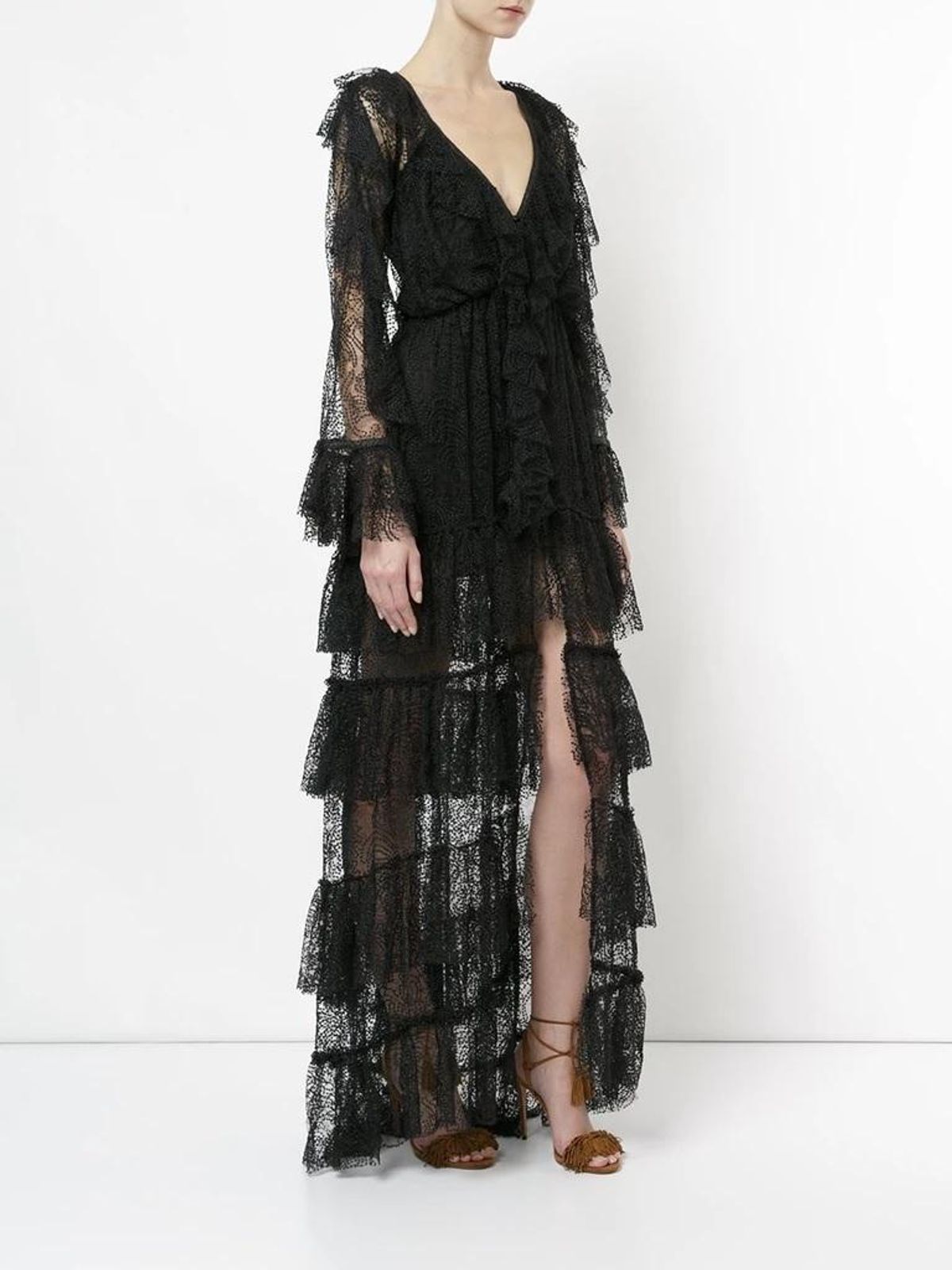 Alice Mccall Rococo Gown Black Size 6 - Image 2