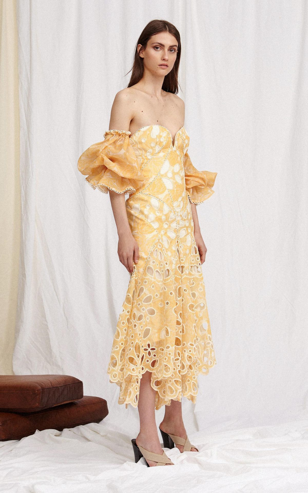 Acler Holland dress lemon size 12 - Image 1