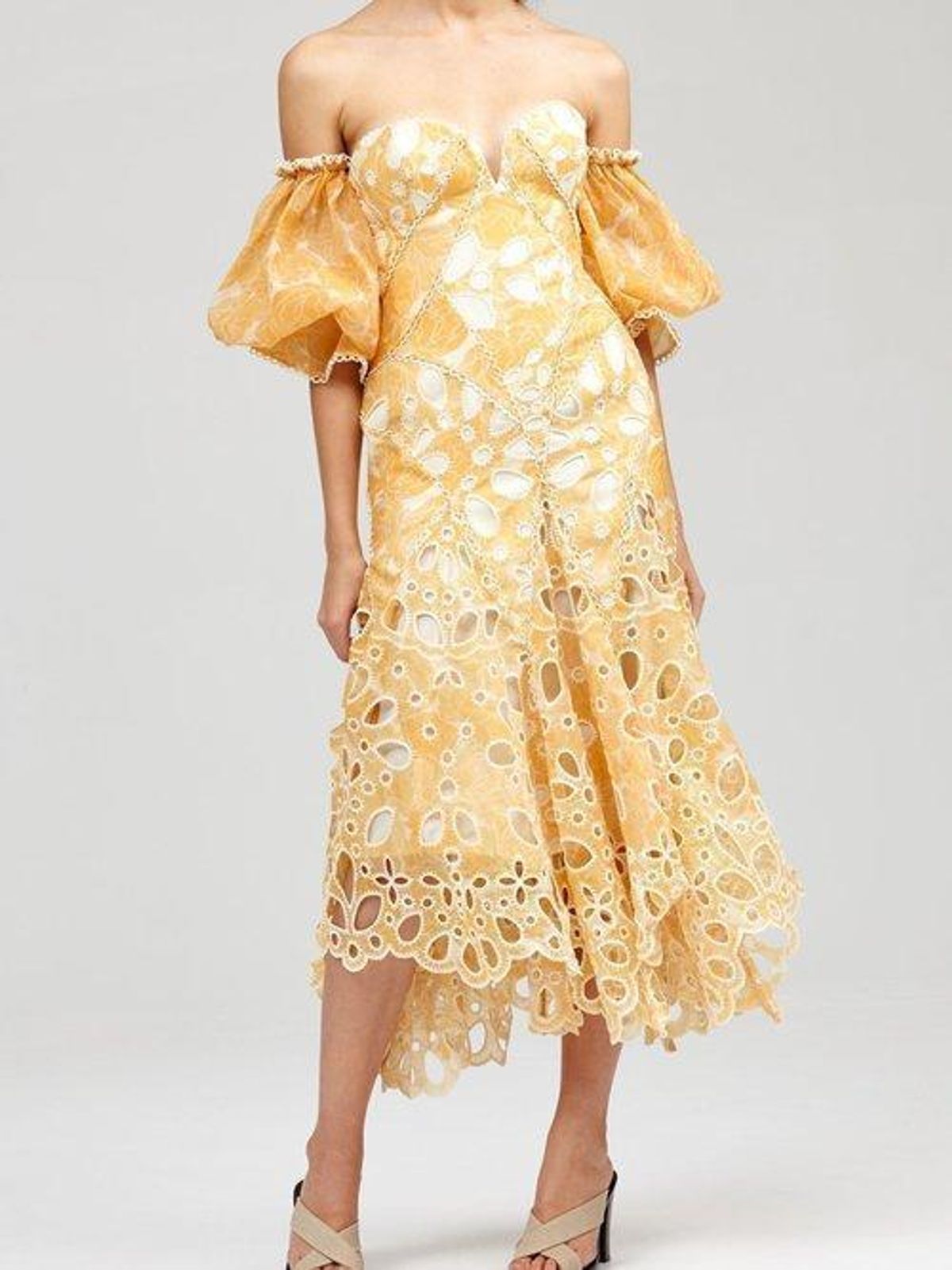 Acler Holland dress lemon size 12 - Image 3