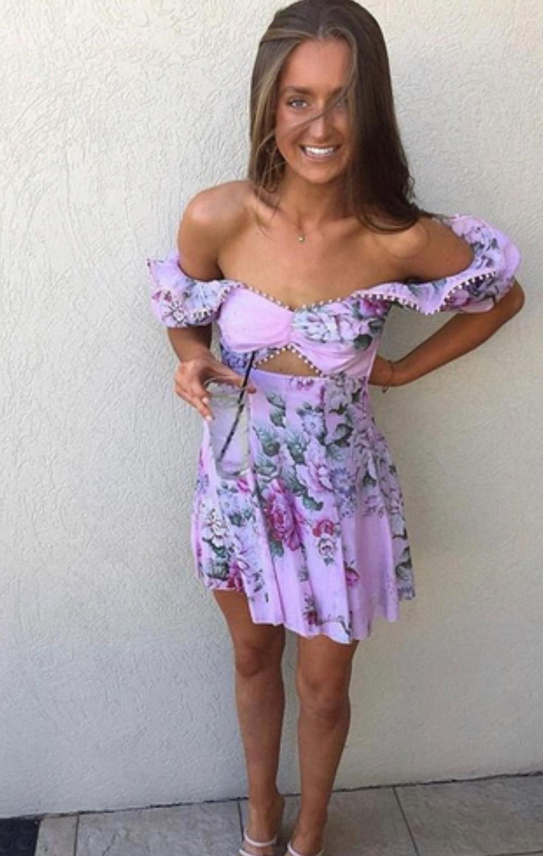 Alice McCall Peony Dress in Lilac size 6 XS for rent on The Volte - main image