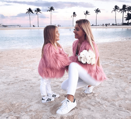 UNREAL FUR UNREAL DREAM JACKET – PINK size medium for rent on The Volte - image 4